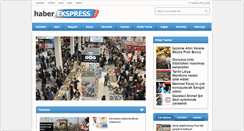 Desktop Screenshot of haberekspress.com